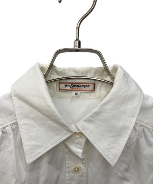 Yves Saint Laurent（イヴサンローラン）Yves Saint Laurent (イヴサンローラン) シャツ ホワイト サイズ:Sの古着・服飾アイテム