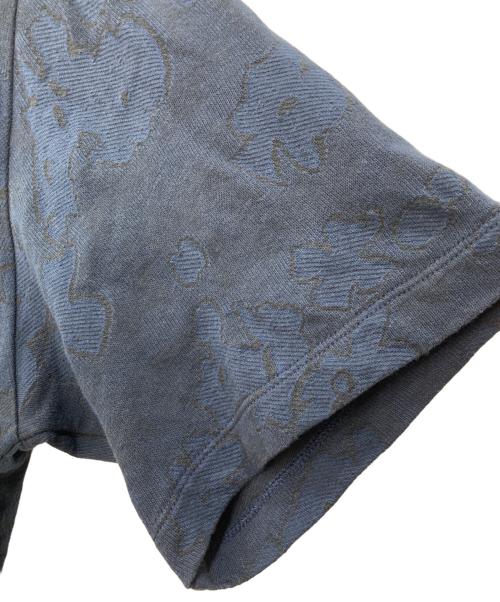 PAUL SMITH（ポールスミス）Paul Smith (ポールスミス) ジャガードTシャツ ネイビー サイズ:Lの古着・服飾アイテム