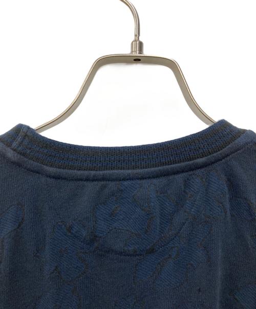 PAUL SMITH（ポールスミス）Paul Smith (ポールスミス) ジャガードTシャツ ネイビー サイズ:Lの古着・服飾アイテム