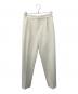 UNITED ARROWS TOKYO（ユナイテッドアローズトウキョウ）の古着「SPONGY タック テーパード パンツ」｜ホワイト