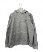 DISCUSディスカス）の古着「80’s 霜降りラグランフーディ」｜グレー