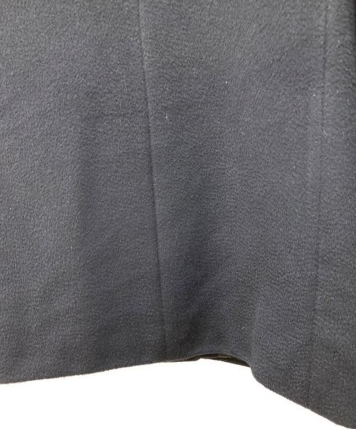 MaxMara（マックスマーラ）MaxMara (マックスマーラ) キャメルウールフーデッドコート ネイビー サイズ:Sの古着・服飾アイテム