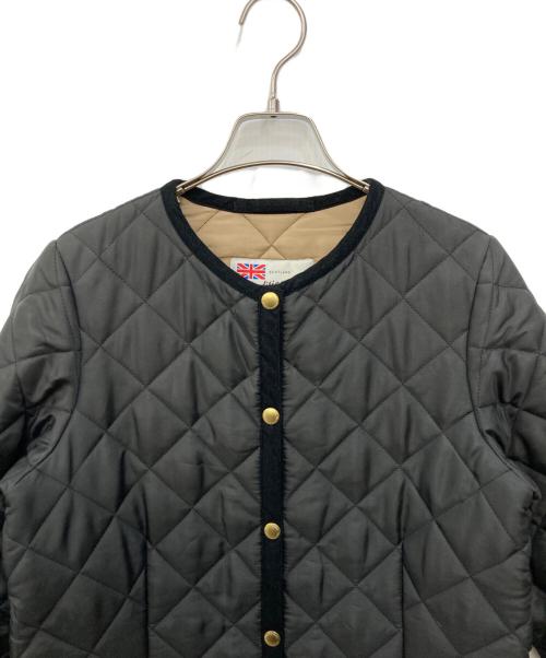 Traditional Weatherwear（トラディショナルウェザーウェア）Traditional Weatherwear (トラディショナルウェザーウェア) キルティングコート ブラック サイズ:34の古着・服飾アイテム