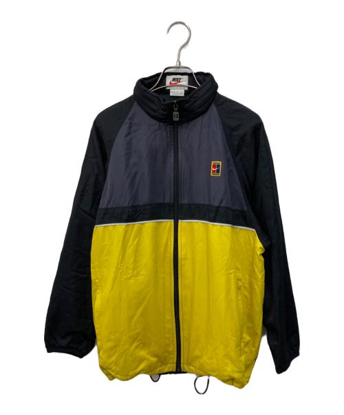 NIKE（ナイキ）NIKE (ナイキ) オールドトラックジャケット イエロー×ブラック サイズ:Lの古着・服飾アイテム