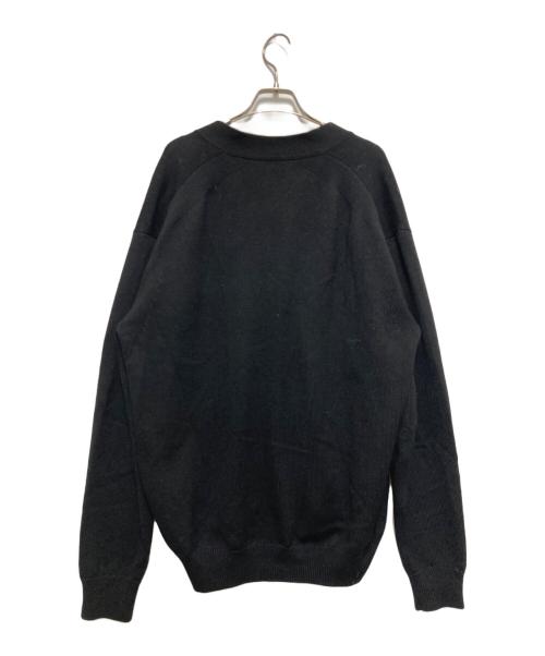 H BEAUTY&YOUTH（エイチ ビューティー&ユース）H BEAUTY&YOUTH (エイチ ビューティー&ユース) カーディガン ブラック サイズ:Mの古着・服飾アイテム