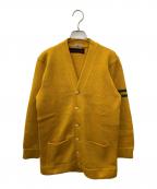 Used/Vintageユーズド ヴィンテージ）の古着「レタードカーディガン」｜イエロー