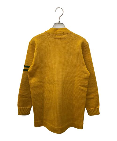 Used/Vintage（ユーズド ヴィンテージ）Used/Vintage (ユーズド ヴィンテージ) レタードカーディガン イエロー サイズ:不明の古着・服飾アイテム