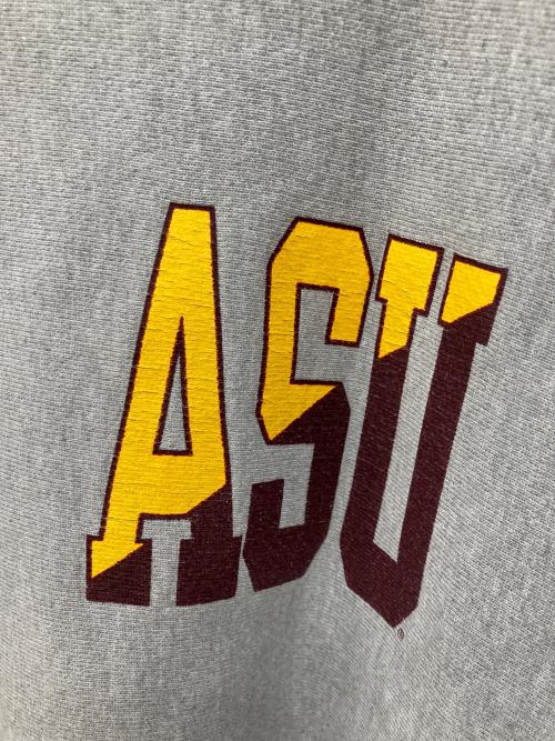 Champion REVERSE WEAVE（チャンピオン リバース ウィーブ）Champion REVERSE WEAVE (チャンピオン リバース ウィーブ) 90’s ASU クルーネックスウェット グレー サイズ:XXLの古着・服飾アイテム