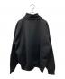 AURALEE (オーラリー) BAGGY POLYESTER SWEAT HALF ZIP ブラック サイズ:SIZE 4：11000円