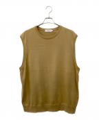 Graphpaperグラフペーパー）の古着「SUVIN VEST」｜ベージュ