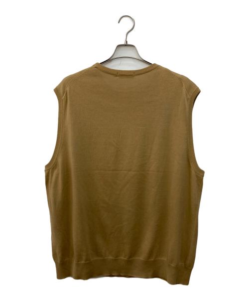 Graphpaper（グラフペーパー）Graphpaper (グラフペーパー) SUVIN VEST ベージュ サイズ:Freeの古着・服飾アイテム