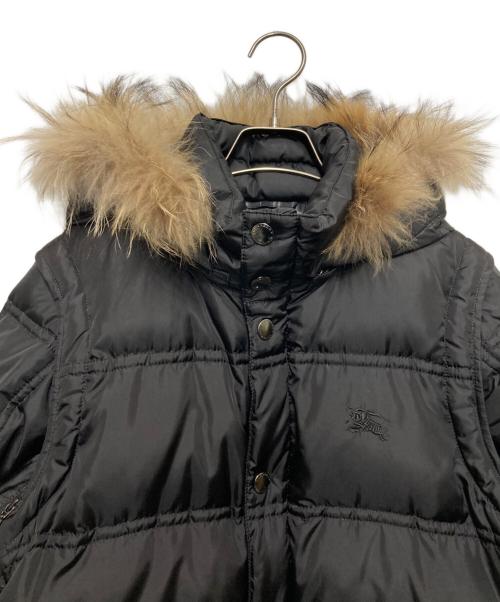 BURBERRY BLACK LABEL（バーバリーブラックレーベル）BURBERRY BLACK LABEL (バーバリーブラックレーベル) ダウンジャケット ブラック サイズ:Mの古着・服飾アイテム