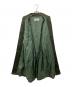 中古・古着 Yves Saint Laurent (イヴサンローラン) コーデュロイステンカラーコート グリーン サイズ:M：13000円