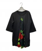 ふりふフリフ）の古着「切替ワンピース」｜ブラック