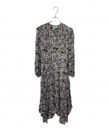ISABEL MARANT ETOILE（イザベルマランエトワール）の古着「LIZETE ペイズリープリントワンピース」｜ブルー