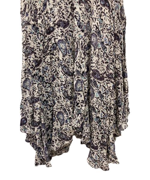 ISABEL MARANT ETOILE（イザベルマランエトワール）ISABEL MARANT ETOILE (イザベルマランエトワール) LIZETE ペイズリープリントワンピース ブルー サイズ:36の古着・服飾アイテム