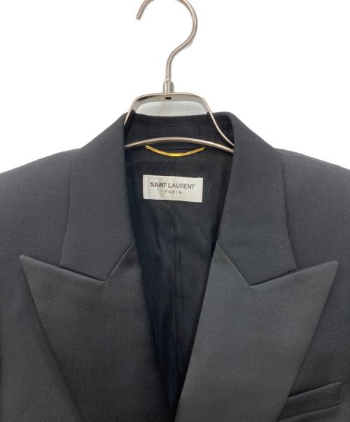Saint Laurent Paris（サンローランパリ）Saint Laurent Paris (サンローランパリ) ダブルブレストブレザー ブラック サイズ:SIZE38の古着・服飾アイテム