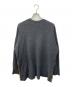 ENFOLD (エンフォルド) LOOSE BOX PULLOVER グレー サイズ:M：5000円