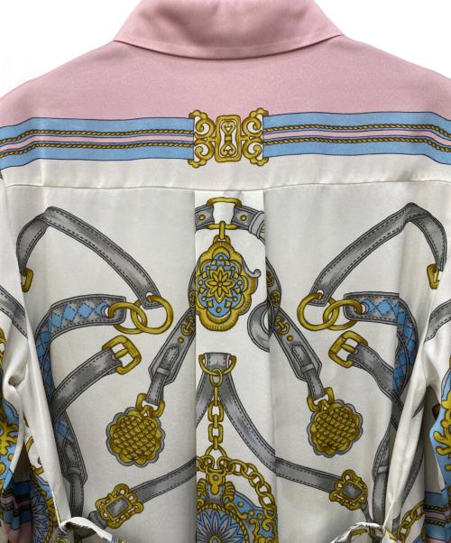 GRACE CLASS（グレースクラス）GRACE CLASS (グレースクラス) スカーフプリントシャツドレス ピンク サイズ:Sの古着・服飾アイテム