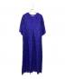 ne quittez pas（ヌキテパ）の古着「cotton voile dot hemla dress」｜パープル