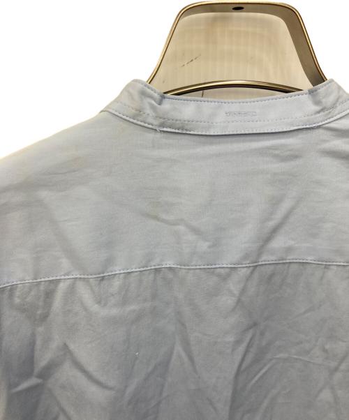 POLO RALPH LAUREN（ポロ・ラルフローレン）POLO RALPH LAUREN (ポロ・ラルフローレン) アイレットエンブロイダード コットン シャツドレス スカイブルー サイズ:SIZE 2の古着・服飾アイテム