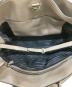 中古・古着 PRADA (プラダ) レザー2WAYショルダーバッグ グレー：71000円