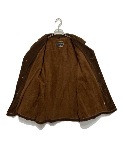 TOWN CRAFT（タウンクラフト）TOWN CRAFT (タウンクラフト) 70'sコーデュロイギャングコート ブラウン サイズ:Ⅿの古着・服飾アイテム
