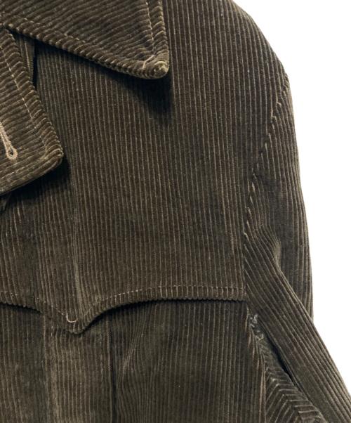 TOWN CRAFT（タウンクラフト）TOWN CRAFT (タウンクラフト) 70'sコーデュロイギャングコート ブラウン サイズ:Ⅿの古着・服飾アイテム