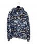 MONCLER (モンクレール) NATH カモフラ柄ナイロンジャケット ブルー サイズ:SIZE 3：32000円