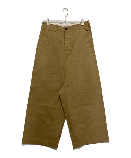 INSCRIRE（アンスクリア）INSCRIRE (アンスクリア) Super Loose Chino PT ベージュ サイズ:SIZE 2の古着・服飾アイテム
