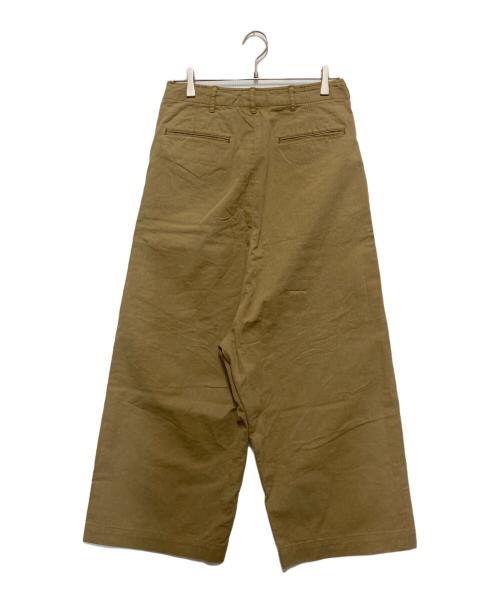 INSCRIRE（アンスクリア）INSCRIRE (アンスクリア) Super Loose Chino PT ベージュ サイズ:SIZE 2の古着・服飾アイテム