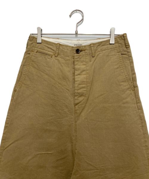 INSCRIRE（アンスクリア）INSCRIRE (アンスクリア) Super Loose Chino PT ベージュ サイズ:SIZE 2の古着・服飾アイテム