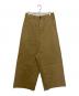INSCRIRE（アンスクリア）の古着「Super Loose Chino PT」｜ベージュ