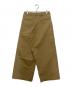 INSCRIRE (アンスクリア) Super Loose Chino PT ベージュ サイズ:SIZE 2：9000円