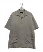 thティーエイチ）の古着「Open collar Shirt th products」｜グレー