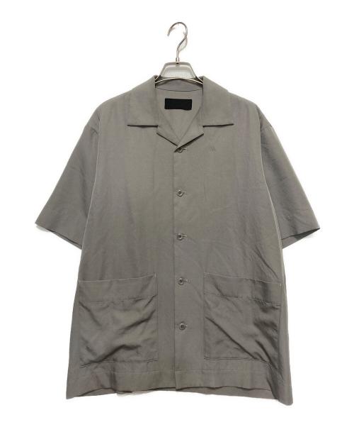 th（ティーエイチ）th (ティーエイチ) Open collar Shirt th products グレー サイズ:SIZE 1の古着・服飾アイテム