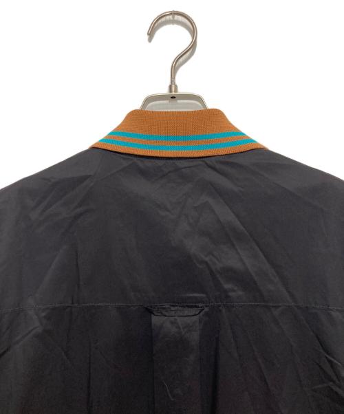 kolor/BEACON（カラービーコン）kolor/BEACON (カラービーコン) Nyストレッチタフタシャツ ブラック サイズ:SIZE 11の古着・服飾アイテム