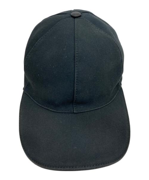 GUCCI（グッチ）GUCCI (グッチ) キャップ ブラックの古着・服飾アイテム