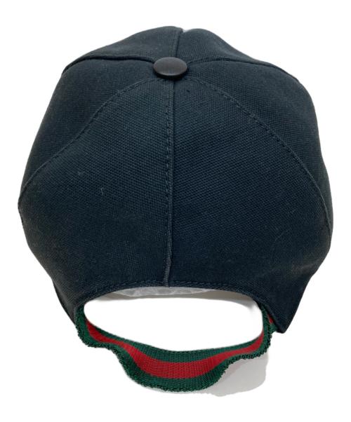 GUCCI（グッチ）GUCCI (グッチ) キャップ ブラックの古着・服飾アイテム