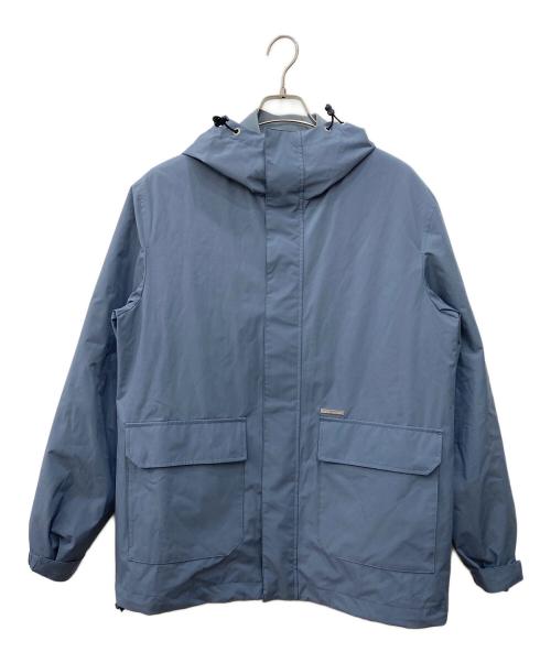 ARMANI EXCHANGE（アルマーニ エクスチェンジ）ARMANI EXCHANGE (アルマーニ エクスチェンジ) CABAN COAT ライナー付きジャケット ブルー サイズ:Ｓの古着・服飾アイテム