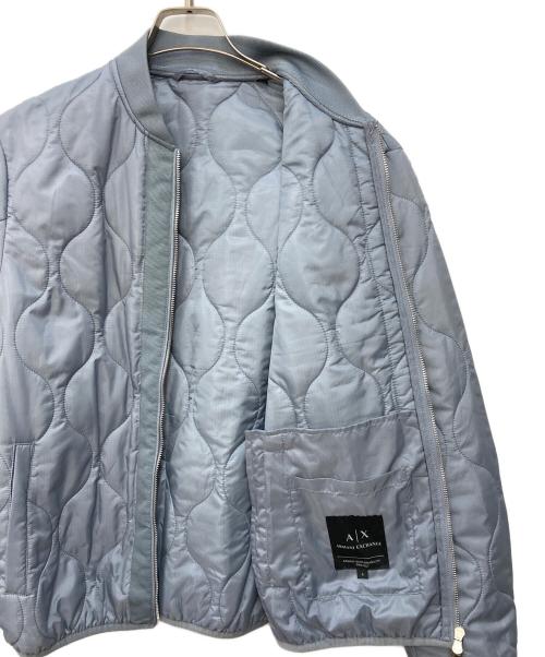 ARMANI EXCHANGE（アルマーニ エクスチェンジ）ARMANI EXCHANGE (アルマーニ エクスチェンジ) CABAN COAT ライナー付きジャケット ブルー サイズ:Ｓの古着・服飾アイテム