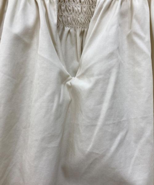 SHIPS（シップス）SHIPS (シップス) ハシゴレースシャーリングブラウス ホワイト サイズ:なしの古着・服飾アイテム