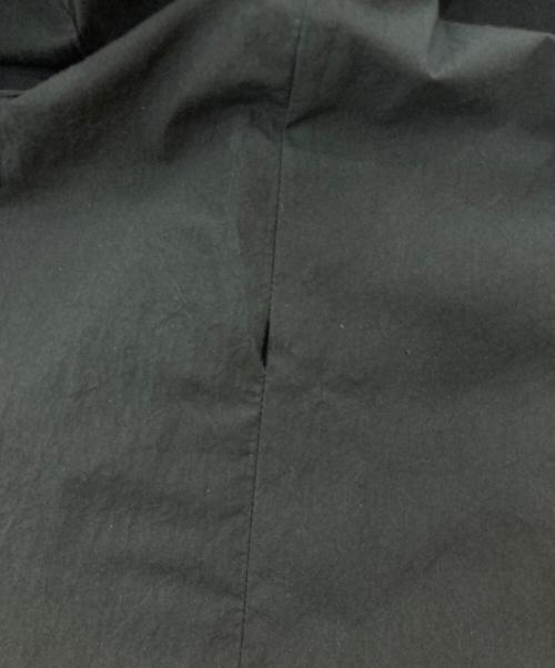 PUBLIC TOKYO（パブリックトウキョウ）PUBLIC TOKYO (パブリックトウキョウ) バンドカラーアシンメトリーシャツ ブラック サイズ:FREEの古着・服飾アイテム