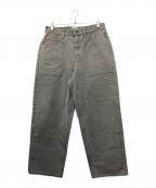 90909090）の古着「King Logo Vintage Baker Pants」｜グレー