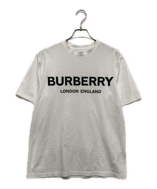 BURBERRY LONDON（バーバリーロンドン）BURBERRY LONDON (バーバリーロンドン) プリントTシャツ ホワイト サイズ:XSの古着・服飾アイテム