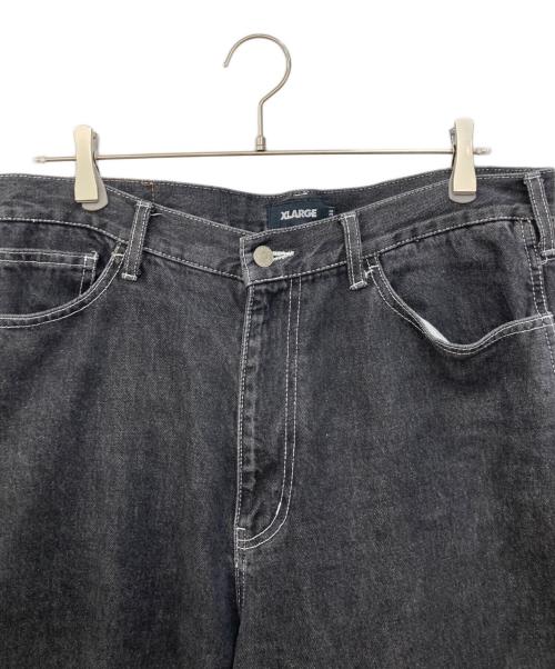 X-LARGE（エクストララージ）X-LARGE (エクストララージ) GOING FOR BROKE PAINTER DENIM PANTS グレー サイズ:36の古着・服飾アイテム