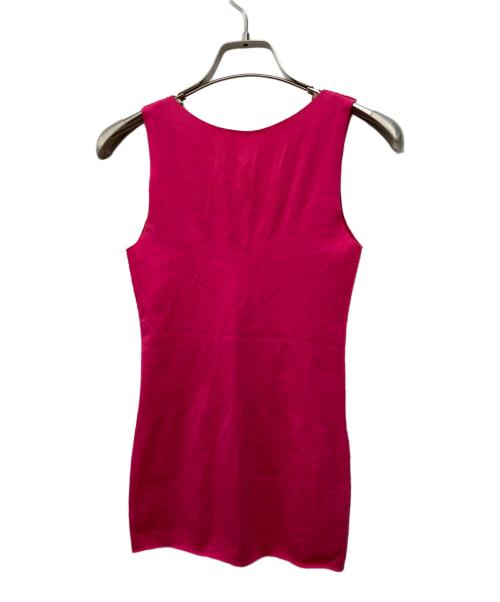 me ISSEY MIYAKE（ミーイッセイ ミヤケ）me ISSEY MIYAKE (ミーイッセイ ミヤケ) タンクトップ ピンク サイズ:不明の古着・服飾アイテム