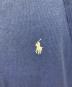 中古・古着 POLO RALPH LAUREN (ポロ・ラルフローレン) ワンポイント刺繍カットソー ブルー サイズ:M：3000円