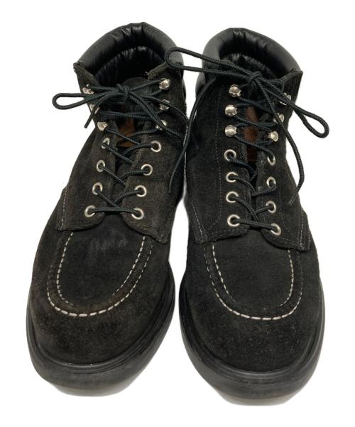 RED WING（レッドウィング）RED WING (レッドウィング) スウェードレザーモックトゥブーツ ブラック サイズ:27㎝の古着・服飾アイテム