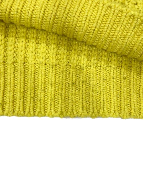 ARMANI EXCHANGE（アルマーニ エクスチェンジ）ARMANI EXCHANGE (アルマーニ エクスチェンジ) ケーブルニット イエロー サイズ:Sの古着・服飾アイテム